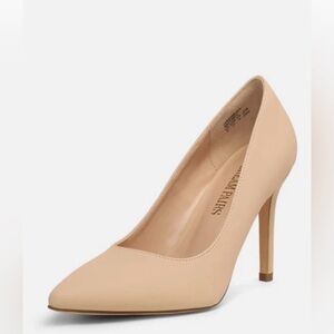 Dream Pairs Women's Beige Heels